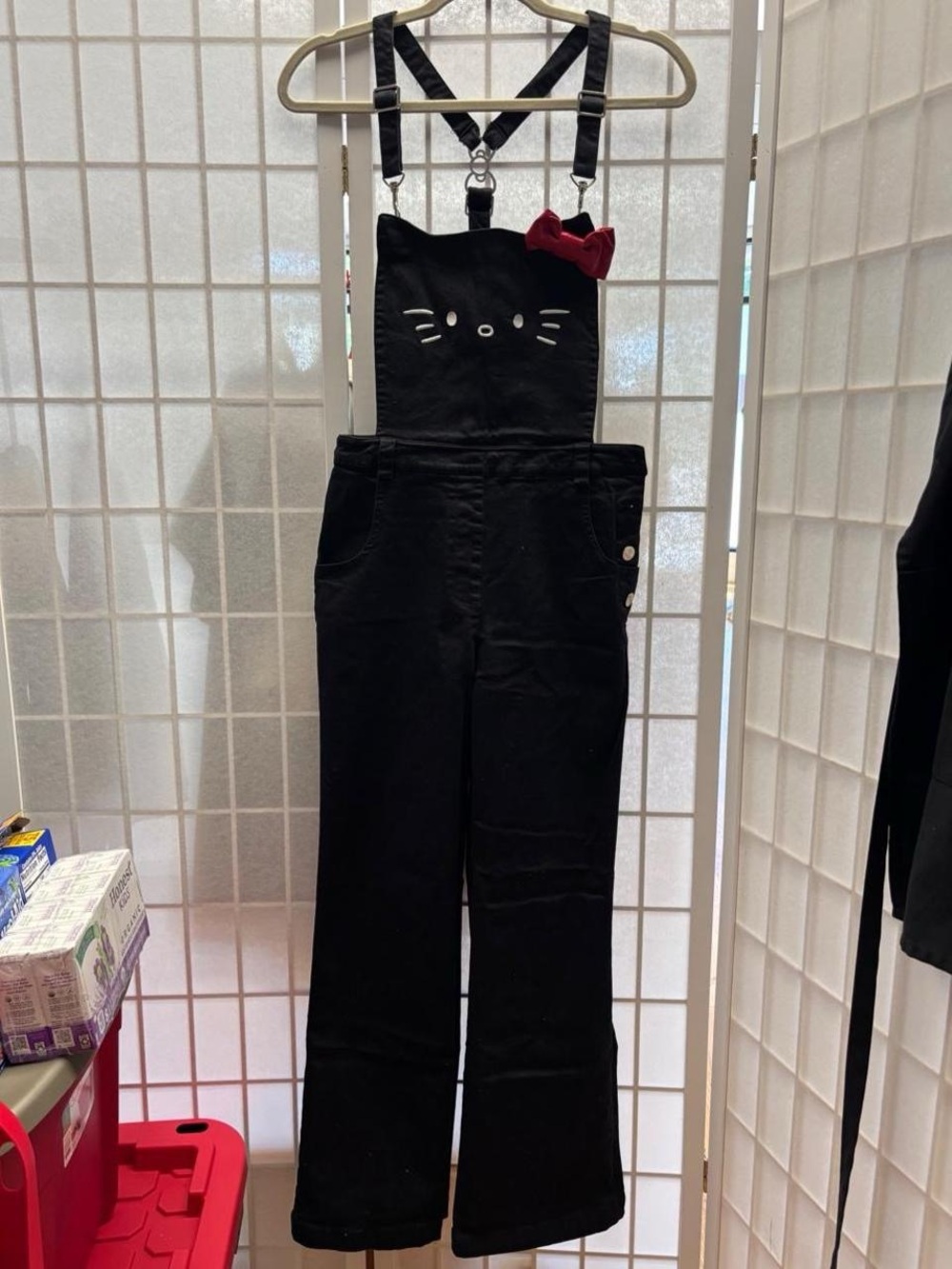 Dolls Kill x Hello Kitty Overalls